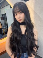 オズ 郡山桑野店(OZ)&nbsp;黒髪ボブルフネビージュ小顔ワンレン