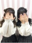ガーリースタイル/心斎橋/ヘアメ/セットサロン