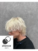 マッシュウルフ×ホワイトブロンド