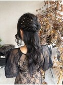 「Kou(コウ)」#結婚式ヘアアレンジハーフアップ