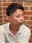 アップバングショート