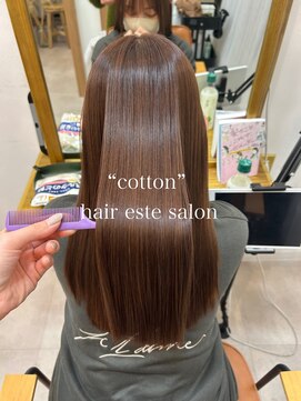 コットン(cotton) 髪質改善フルコース