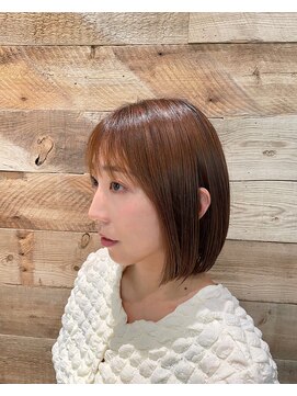 ベイショア(Bay Shore NY) 切りっぱなしボブ