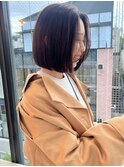 ミニウルフレイヤーカット顔周り前髪韓国ショートボブ/原宿