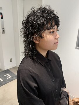 エイゾー 銀座(EIZO) くるくるパーマ/マレットヘア/ウルフパーマ