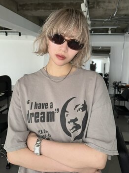 カミノリアル(CAMINO REAL)の写真/[本町駅5分]洋服を纏うように、haircolorも自由に*自分らしいアクセントを“色”に乗せて。