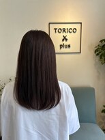 トリコ プラス 本八幡店(TORICO plus)&nbsp;セミロング × 暖色ブラウン