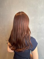 ノーヴァ バイ ボナ 前橋店(nova by bona)&nbsp;ナチュラルオレンジ×ブラウンカラー