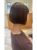 ぱっつんボブ9.26ブルーブラック