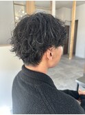 シャドウパーマ/メンズパーマ/ゆるふわパーマ