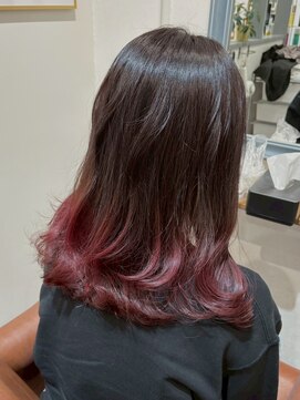 アイル(I'll) 小顔カット外ハネボブフェミニンロングうる艶髪