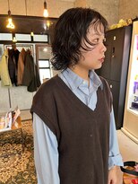 リンダテーラ(Linda tela)&nbsp;【札幌白石】セミウルフ/ウルフパーマ/レイヤースタイル