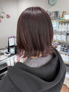 イブヘアー(eve hair) カシスカラー