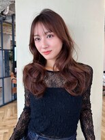 マインバイアフロートギンザ(MYNE by AFLOAT GINZA)&nbsp;くびれヘア／マロンベージュ／レイヤーカット