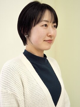 ヴィサージュジョイン(VISAGE join) 骨格を綺麗に見せるショートボブ