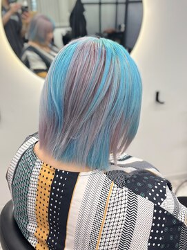 シーバイスリー 綱島(C×3) ペールピンク × ライトブルー × ホワイトシルバー