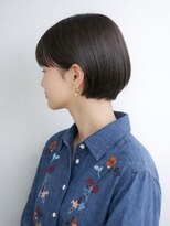 キビト(kibito)&nbsp;黒髪ショートボブ#耳かけショートボブ#コンパクトショートボブ