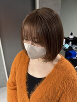 ルシティ(Le City)&nbsp;brown beige【黒染め履歴/ブリーチ/ボブ】