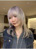 ミルクラベンダー×ミディアムレイヤー
