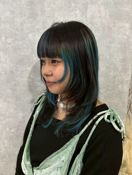 ルル(Lulu) ターコイズグリーンポイントカラー
