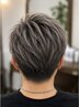【メンズ人気No.1】白髪ぼかしハイライトで劇的に垢抜けたヘアスタイルに