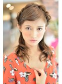 【K-two心斎橋】ゆるふわフェミニンウェーブ～ガーリー編込み～