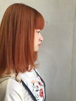 カッツヘアー(KATZHAIR) 透明感たっぷりオレンジ