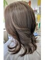 マリアージュ 筑紫野店&nbsp;ナチュラルに透明感のあるカラーリングが得意♪  バレイヤージュ