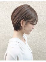 ティエラ 原宿 表参道(Tierra)&nbsp;<Tierra-j宮崎直哉>頭が綺麗に見えるフレンチボブ　毛先パーマ