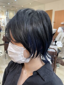 カミユウ ヘア アンド スパ(kamiyu hair&spa) ブルーブラック