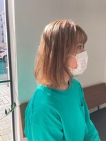 ノチ(Noci)&nbsp;【和田寧々】ミルクティーベージュ/ダブルカラー