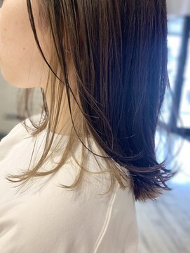 ストロベリーR. インナーカラーでやわらかさを♪