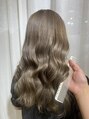 ネオリーブリタ たまプラーザ店(Neolive rita)&nbsp;ベージュ系の柔らかい色味が得意です！※ブリーチ必須