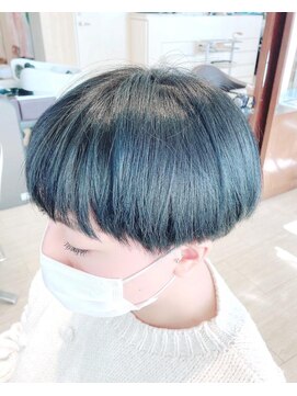 ヘアーアンドメイク マニス(hair&make manis) マッシュショート