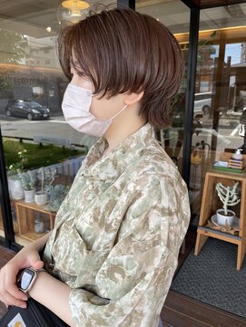 ヘア プロデュース キュオン(hair produce CUEON.) ニュアンスウルフ×まろやかベージュ