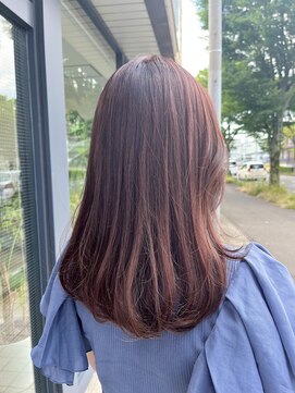 リープ(leap hair) ピンクブラウン