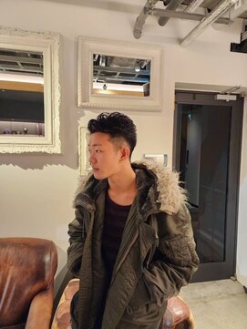 ブロック ジャポン(bloc japon) メンズオールバックスタイル