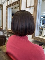 コワファースト 大分(COIFF1RST)&nbsp;ボブスタイル×ナチュラルブラウン