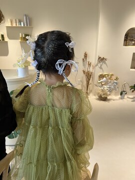 メイン(『　　』main) ヘアセット