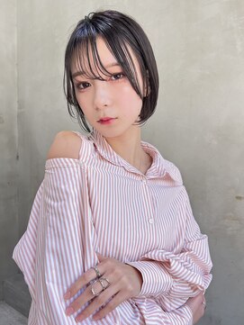 ケイト(kate) 【kate 大宮】透け感グレー×丸みショート