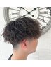 【男性限定】カット＋パーマ＋眉カット＋地肌クレンジング