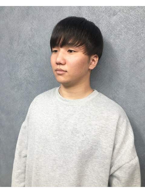 ナチュラルストレートマッシュ