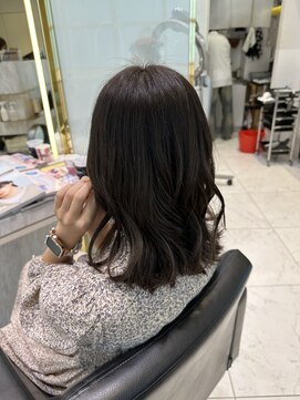 六本木美容室 白金店 20代30代40代 艶感ナチュラルグレージュ