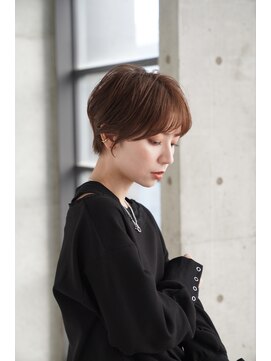 トッカ ヘアアンドトリートメント 難波店 小顔似合わせカット愛されクールショート20代/30代40代50代/難波