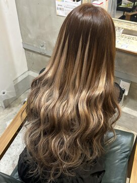 ルフレ 新宿本店2nd(Reflet) プルエクステハイライト