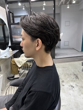 エトラ 渋谷店(etora) ナチュラルカール ニュアンスパーマ センターパート