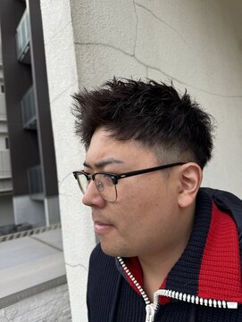 メンズ美容室 タカミ ジェットモヒカン スパイキーショート メンズショート ツイスト