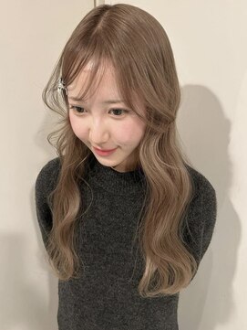 ペレ 梅田(PELE) 着物/メルティカラー/似合わせカット/ウェーブミディアム/梅田