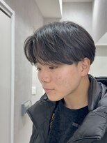 メレ 仙台(Mele)&nbsp;メンズセンターパート/ニュアンスパーマ/コンマバング