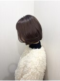 ふんわり大人ボブ